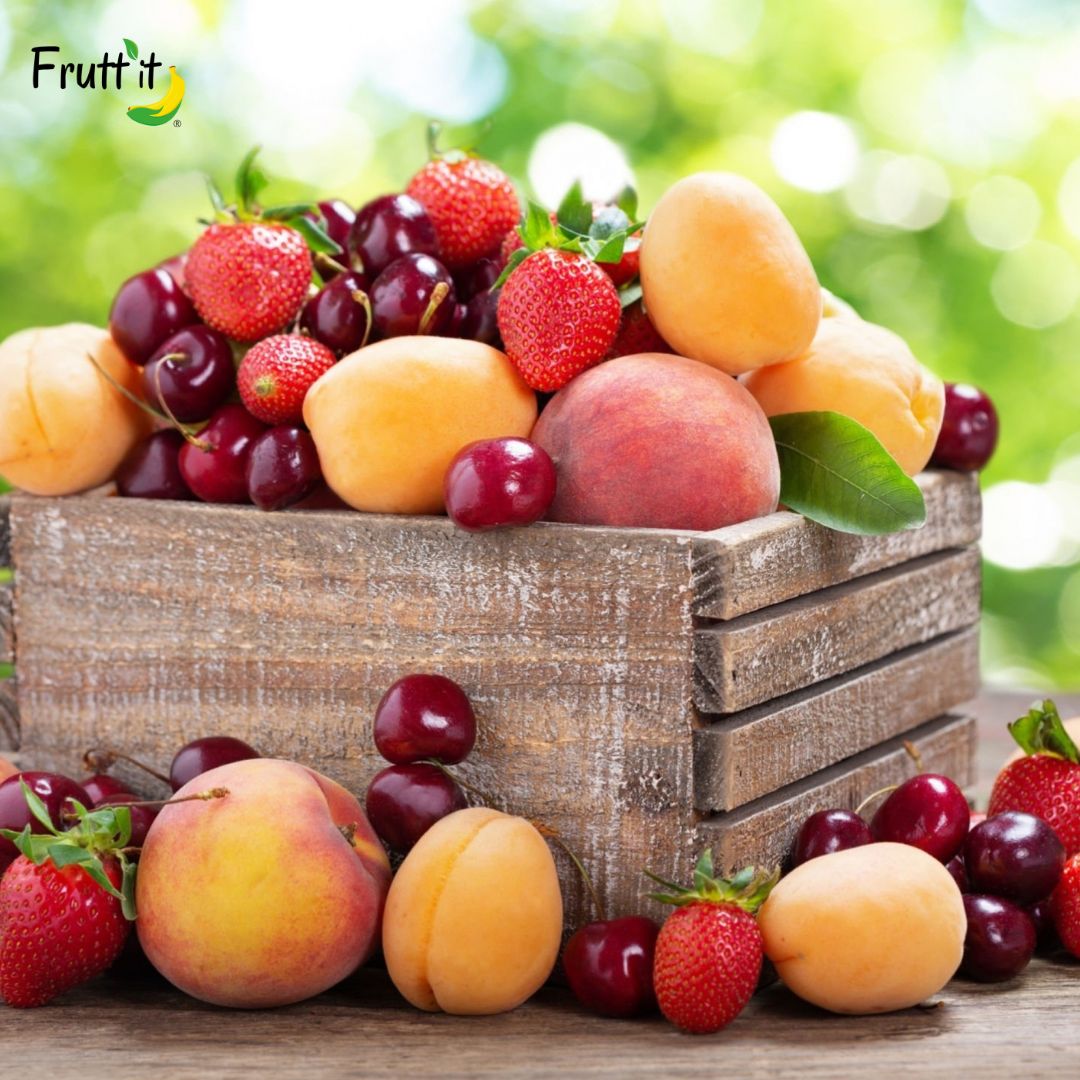 Cassette di frutta: frutta fresca in vaschette - Parco Nazionale